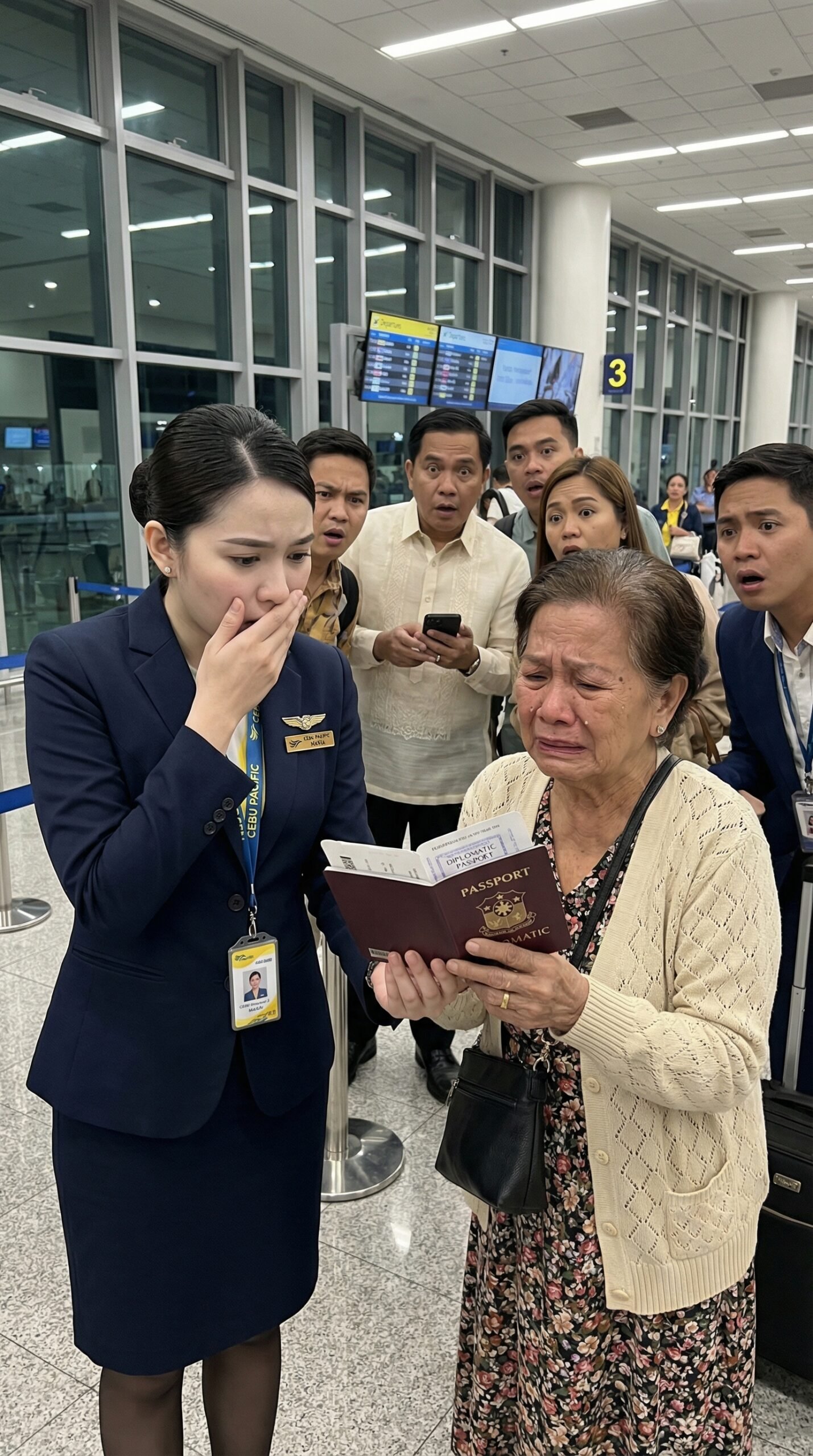 SUPLADONG FLIGHT ATTENDANT, PINAGTAWANAN ANG LOLANG NALILITO SA ...