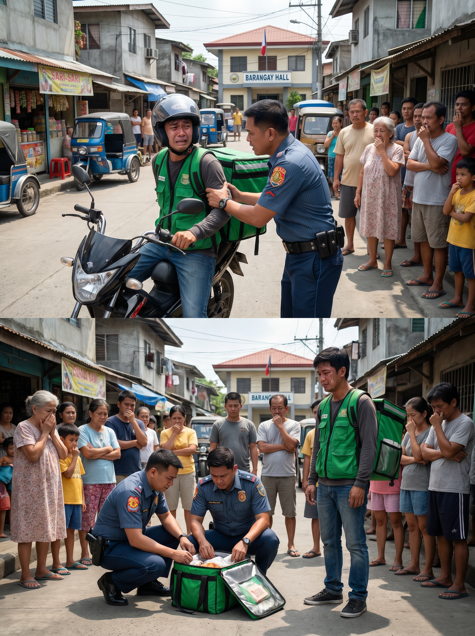 Ang Rider INARESTO NG PULIS ANG TAHIMIK NA DELIVERY RIDER—PERO NANG BUKSAN ANG ...